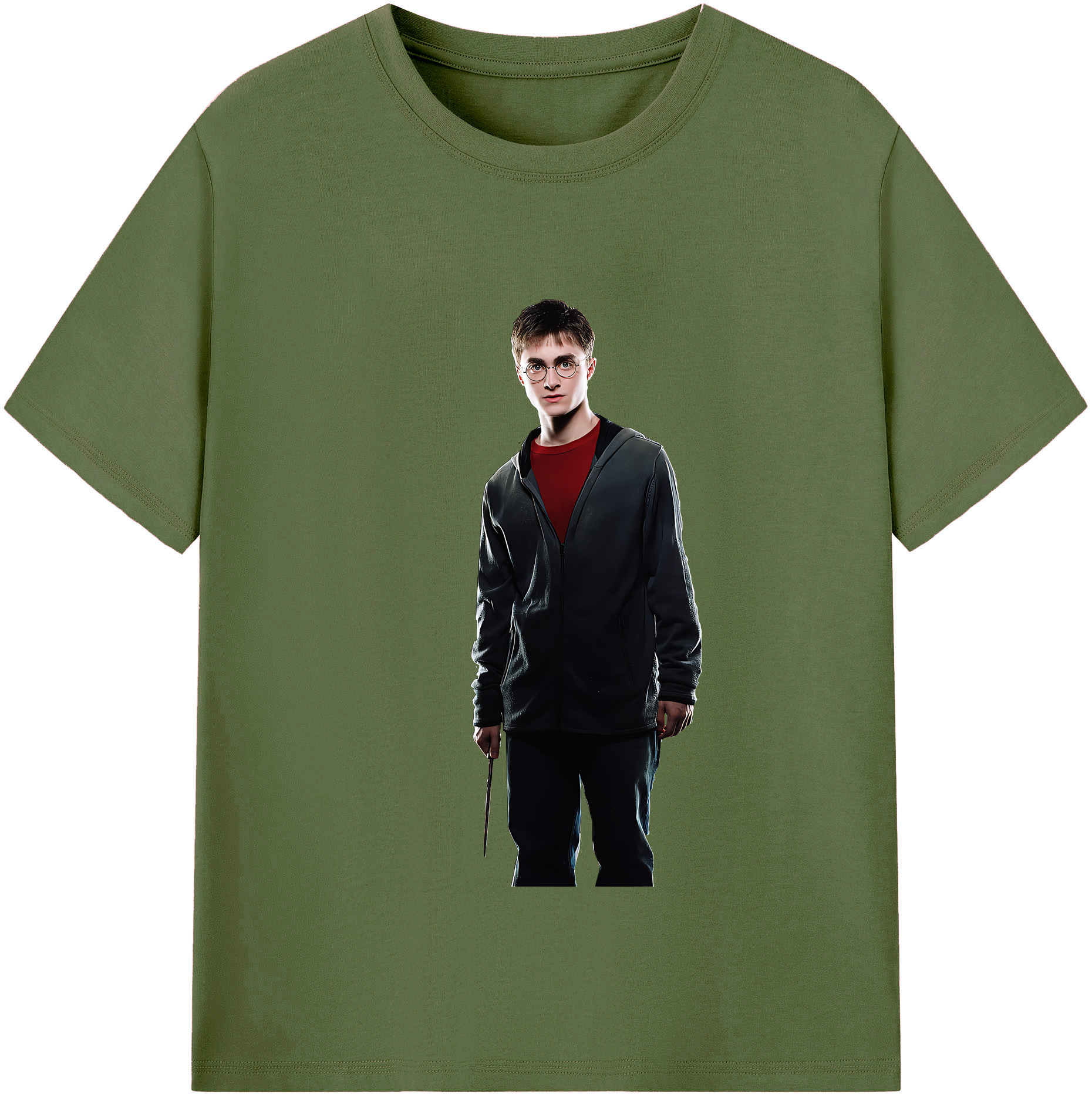 （画像用） Harry Potter ハリー・ポッターシリーズ 綿100％半袖Tシャツ（フロントプリント）